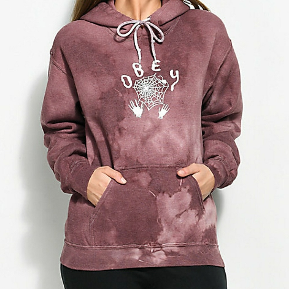 Obey purple hoodie